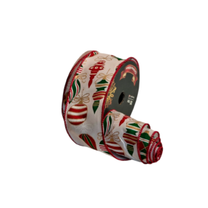 LAGRIMAS NAVIDAD  SEDA ESTAMPADA